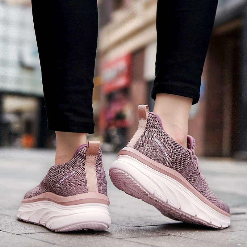 Zapatillas para mujer 43, calzado deportivo sin cuero, Tenis| | - AliExpress