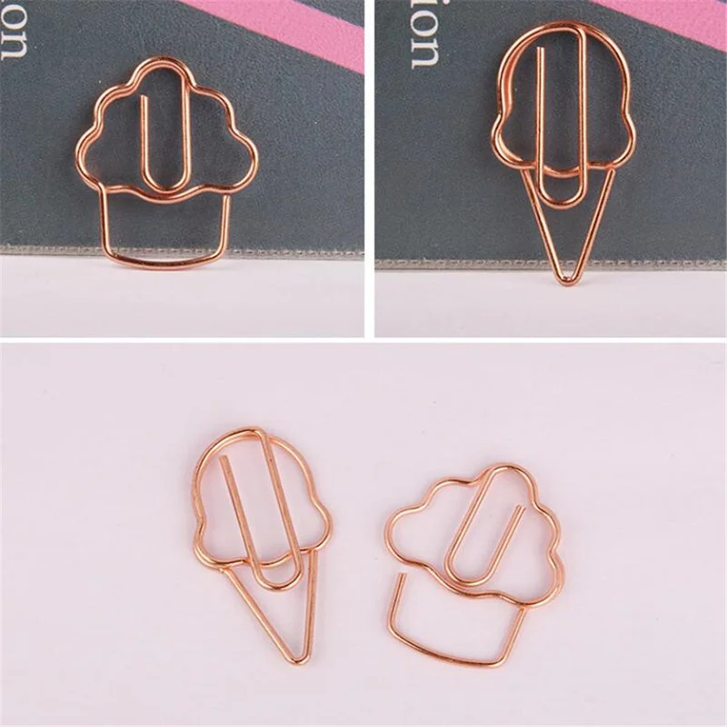 Rose Gold Paper Clips Holder – MultiBey - For Your Fashion Office