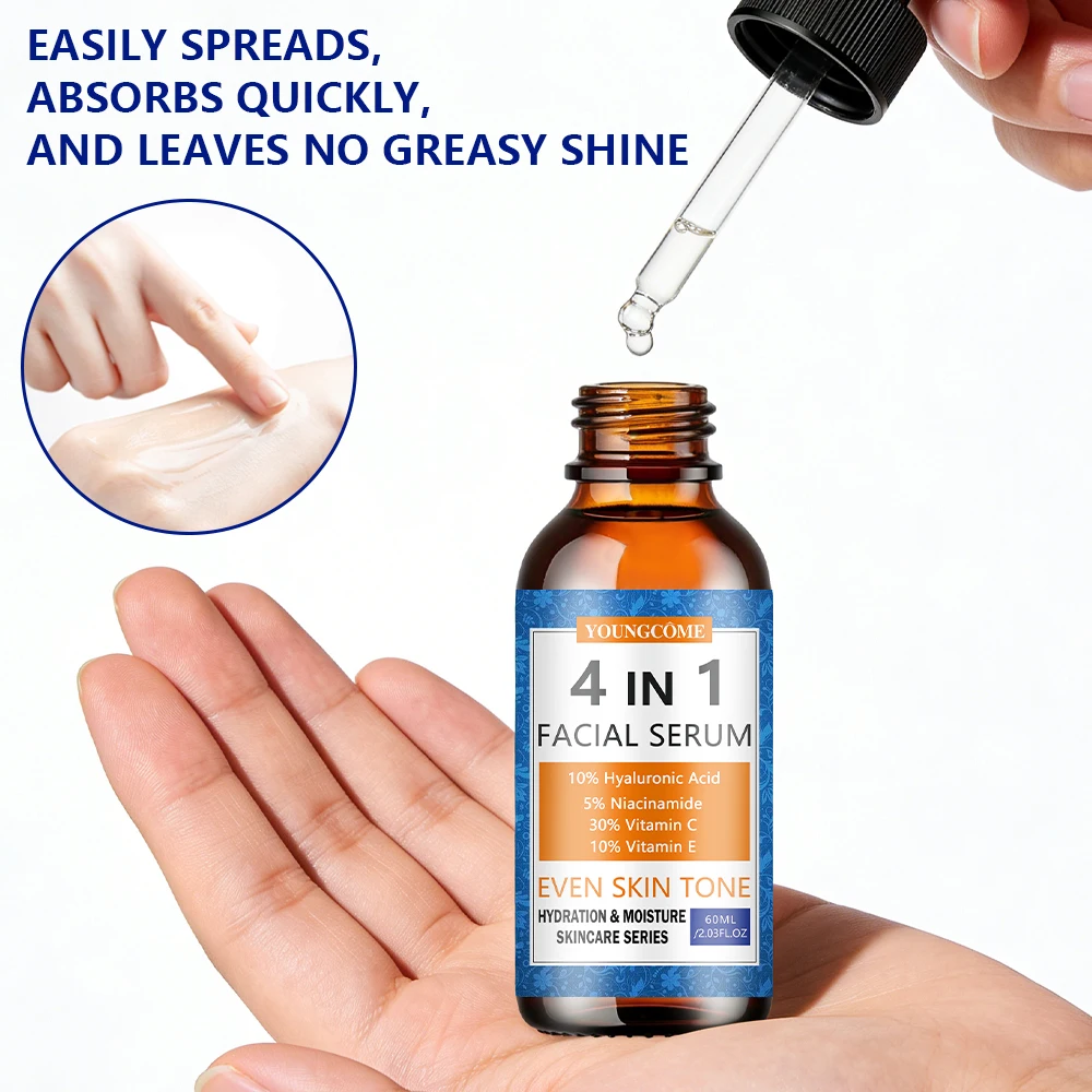 Hydrating 4-in-1 Facial Serum with Vitamin Boost
