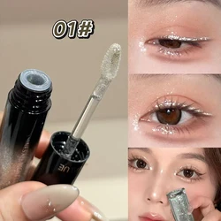 Luminous Glitter Liquid Eyeshadow - Shimmering Eye Makeup & Highlighter Duo (01)