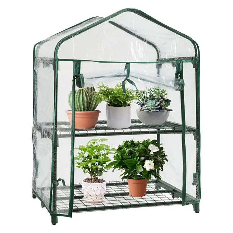 Outdoor For Garden Giardinaggio Warm Waterproof Serra Mini Fioriera Portatile House Flower Frame Meaty Sun Room Hothouse Cover