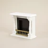 1Pc 1/12 Dollhouse Miniature Fireplace Model Dollhouse Living Room Wooden Furniture Life Scene Decoration Accessories 5