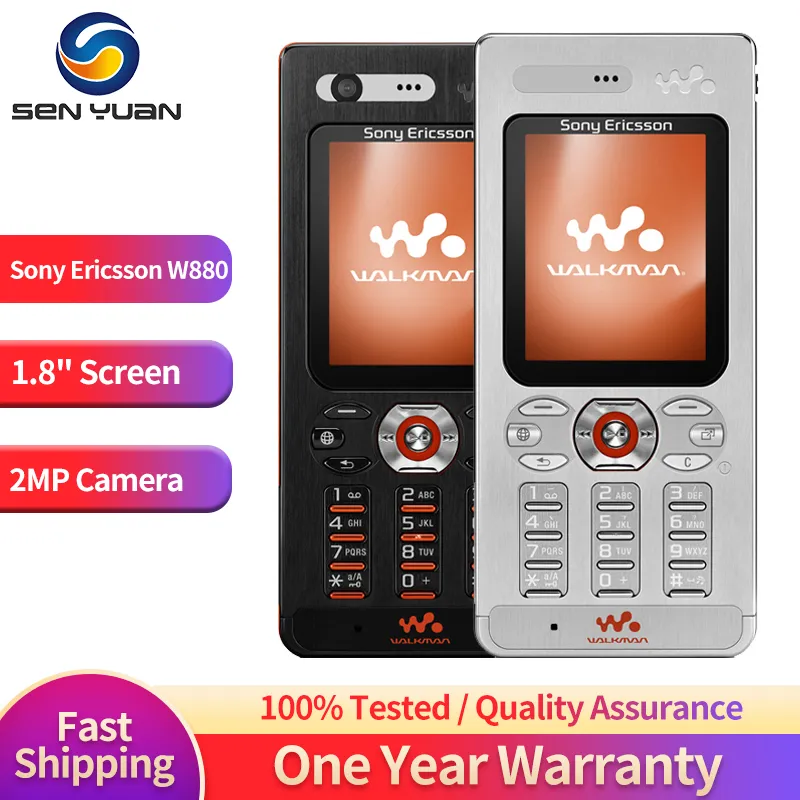 sony ericsson w880 mobile phone with messaging menu Stock Photo - Alamy