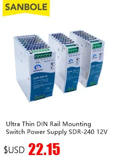 Description Picture 3 of itemEDR-75-24 Switch Power Supply 75W 12V 24V 48V Guide DIN Rail Mounting Type Source Transformer AC DC Metal Shell LED Strip