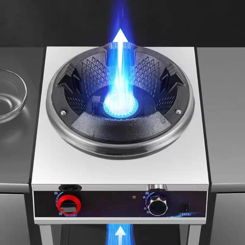 Low pressure fire stove Commercial liquefied gas Natural gas fire stove Hotel gas stove Kitchen, Restaurant 4
