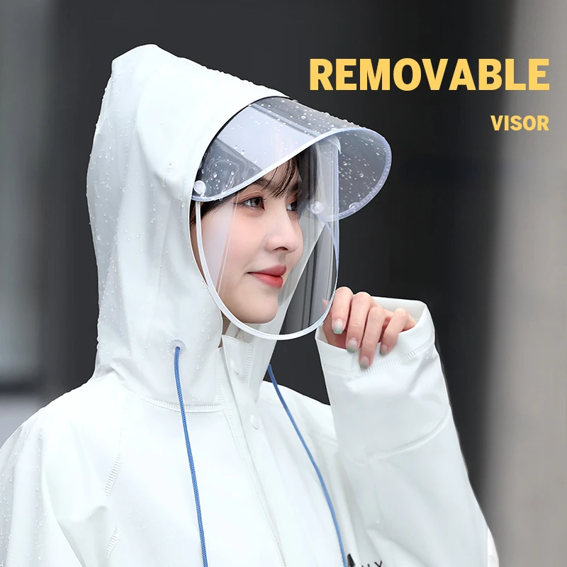 New Fashion Raincoat and Rain Pants Suit Split Men and Women Raincoat Women Rain Jacket Poncho Men