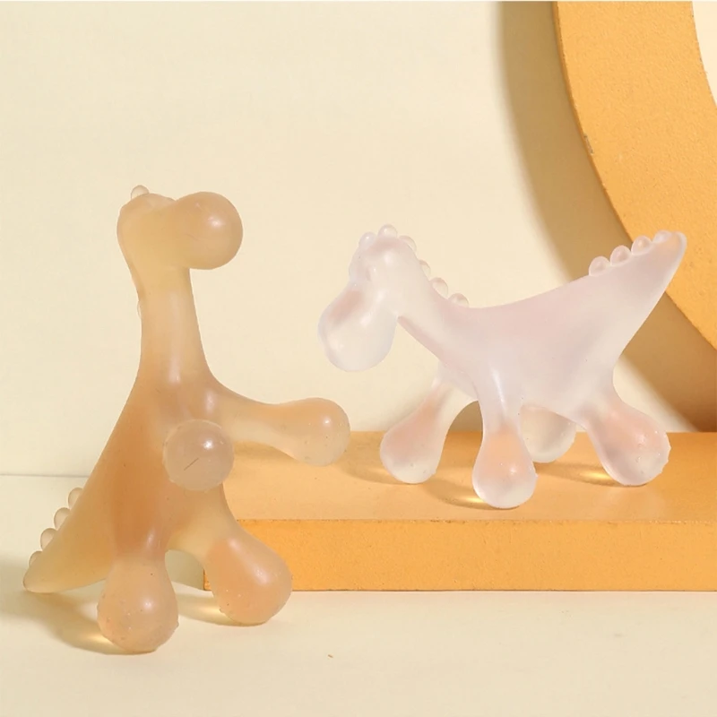 

Милый динозавр, детский успокаивающий прорезыватель для новорожденных, игрушка для облегчения боли при прорезывании зубов