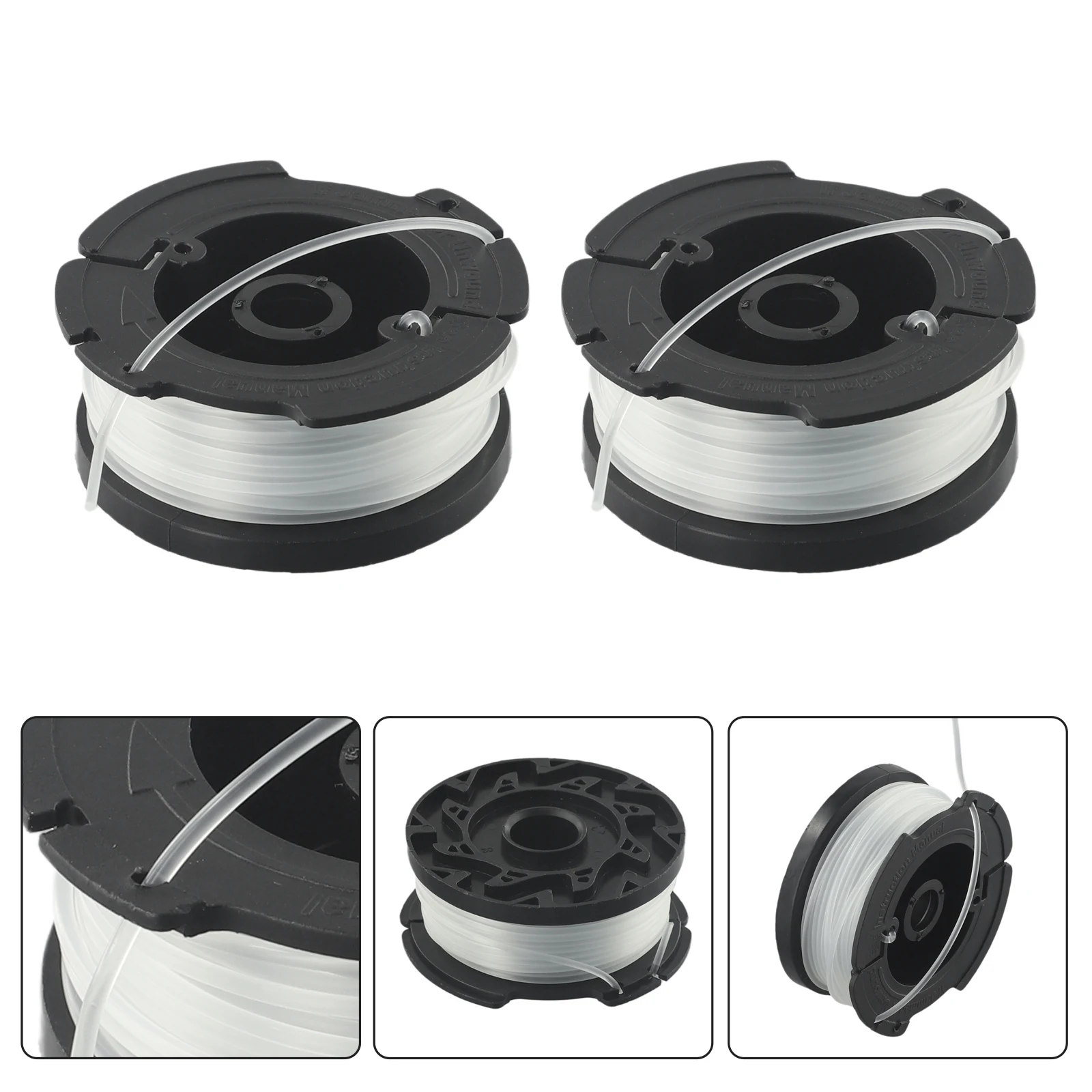 

3 шт. катушка триммера для Black & Decker A6481 ST 4525 6600 7000 7200 7200-CA 7500 7700 7701 STC1820 STC1820PC, сменная деталь