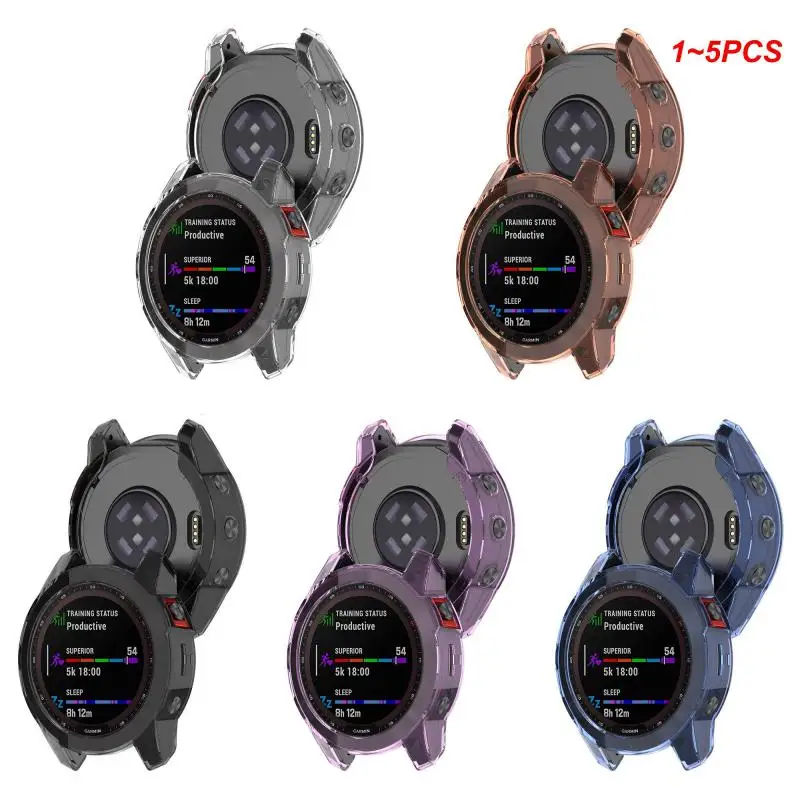 

1-5 шт., прозрачный мягкий чехол для смартфона Garmin Epix Gen 2
