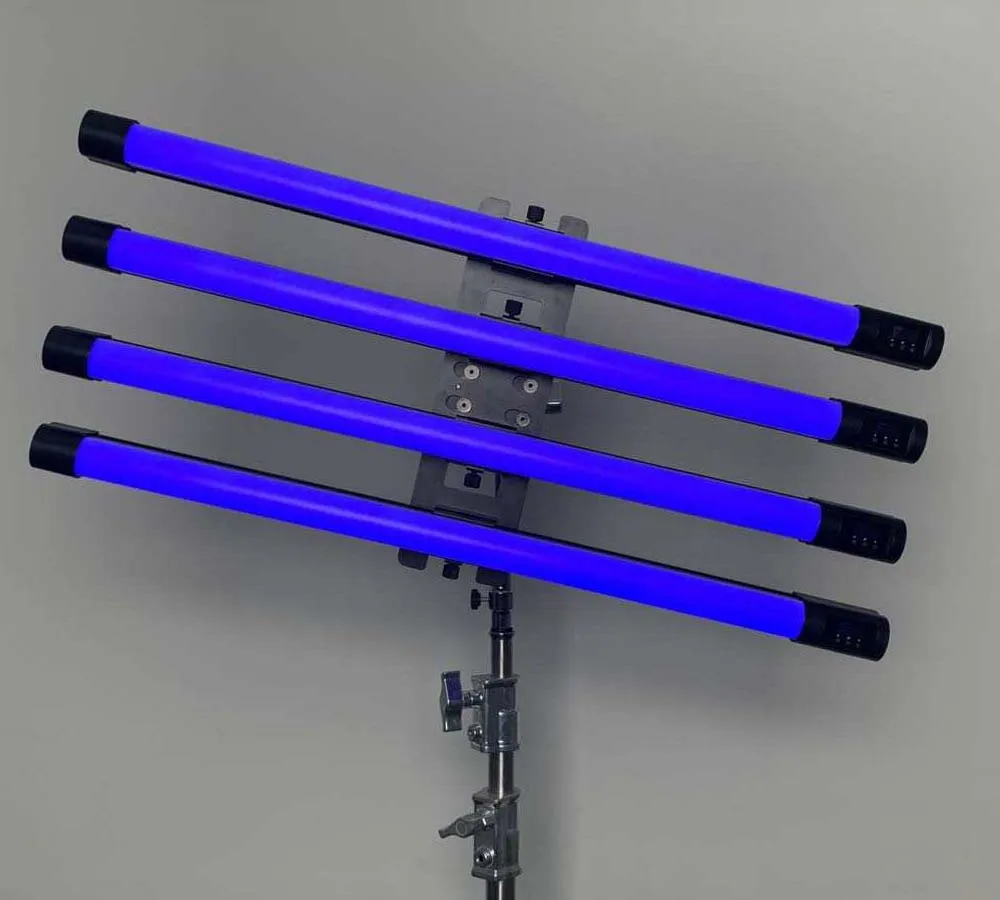 

Светодиодное освещение для фотосъемки, 50 Вт, RGB, 4 фута