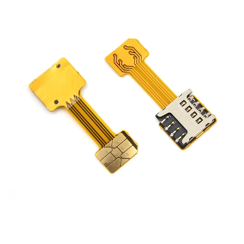 

Hybrid Double Dual Sim Card Adapter Micro SD Nano Sim Extension Adapter For Xiaomi/Redmi For Samsung/Huawei