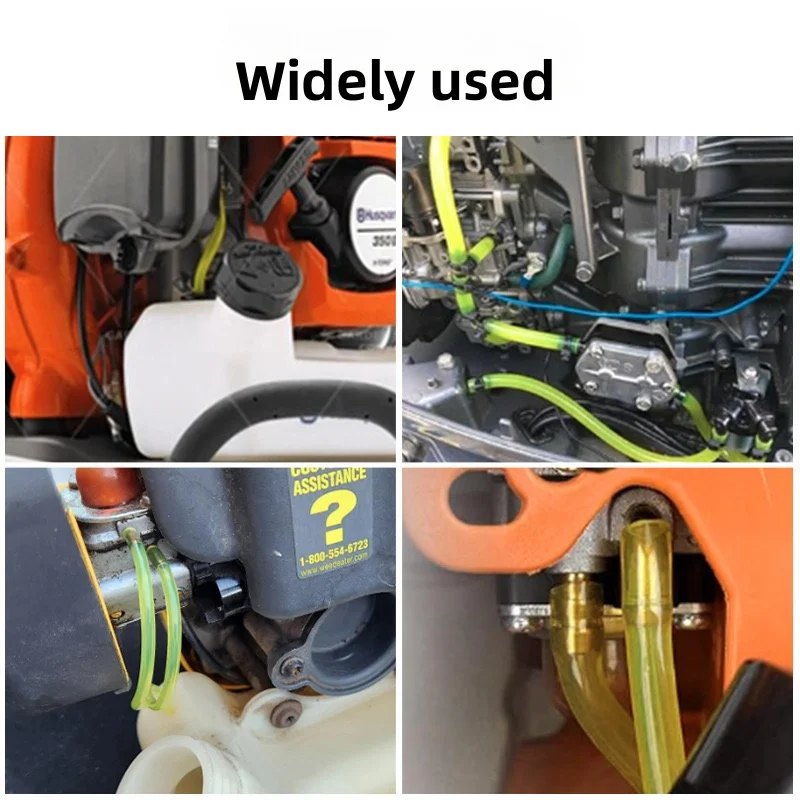 1M Fuel Gas Hose for Trimmer Chainsaw Blower 2x3.5/2.5x5/3x5/3x6/4x6/5x8/6x8/7x10mm
