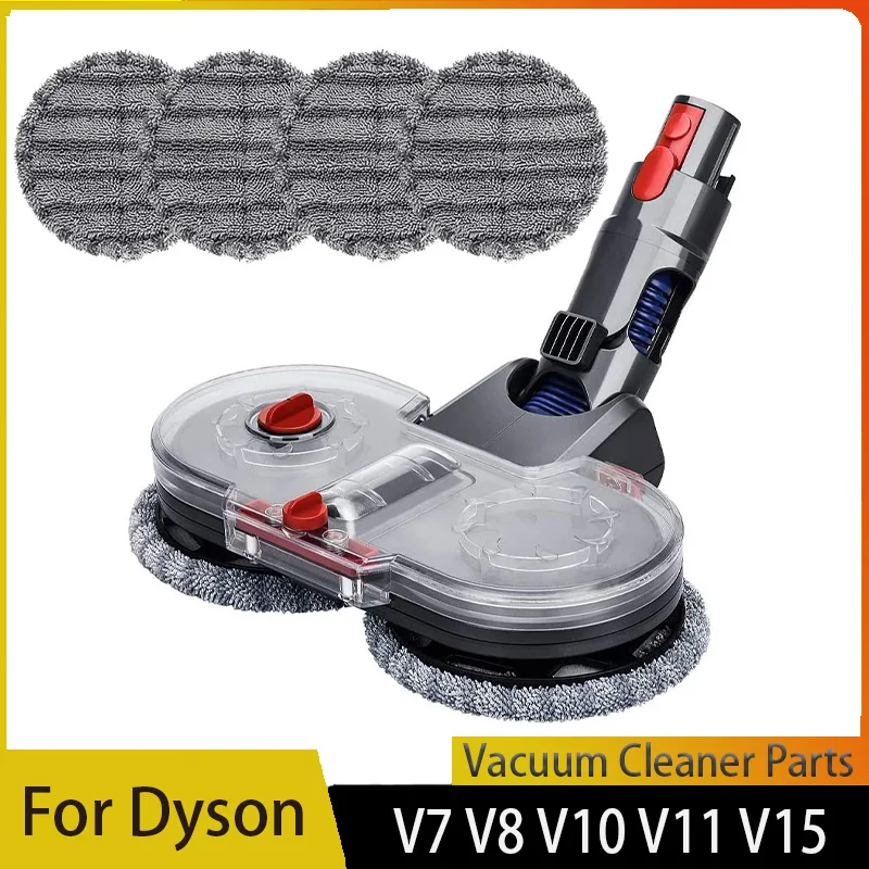 Electric Mop Head Attachment for Dyson V7 V8 V10 V11 V15 Vacuum Cleaner
