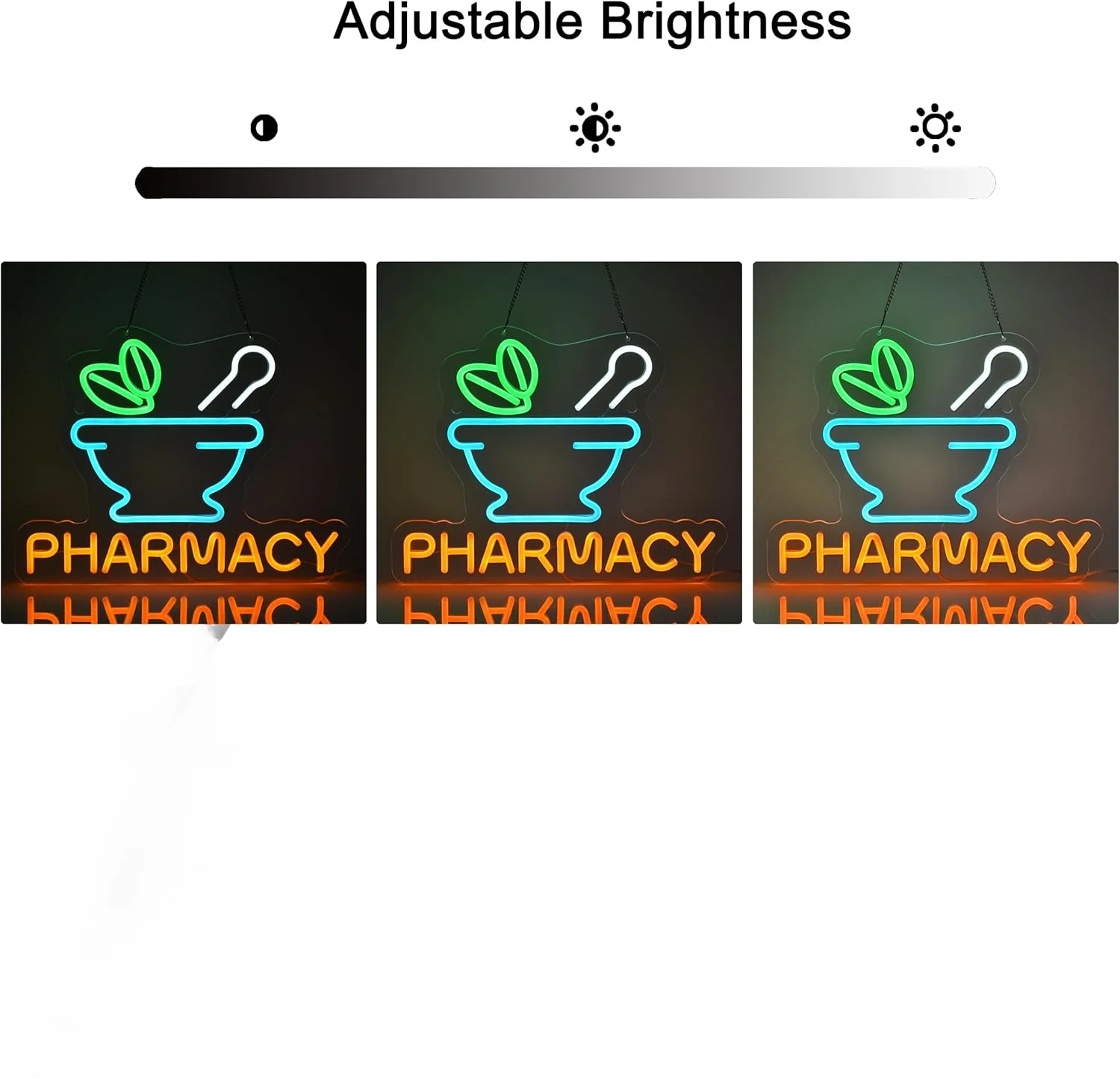 Pharmacy Neon Sign Led Neon Lights for Business Medicine Shop Wall Decor Ultra Bright Dimmable Billboard Grand Opening Gift