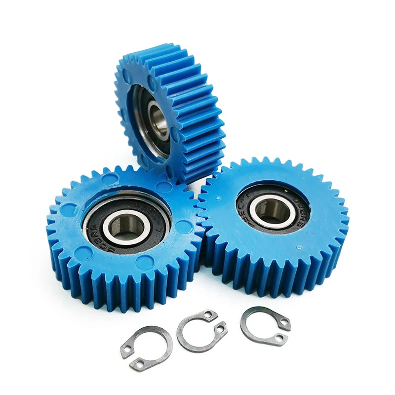 Nylon Vehicle Motor Gear Gears 36t 36t 608rs Bearing Electric Motor
