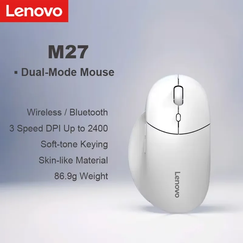 Wireless Mouse Ergonomic Mouse Lenovo M27 Wireless Bluetooth Mouse Ergonomic Design Right Hand