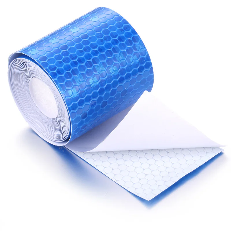 Warning Mark Reflective Tape 5cmx3m Car Wheel Safety Reflector Strip Self Adhesive Bike Car Sticker reflective stickers reflective tape bands reflective tape bike reflective tape