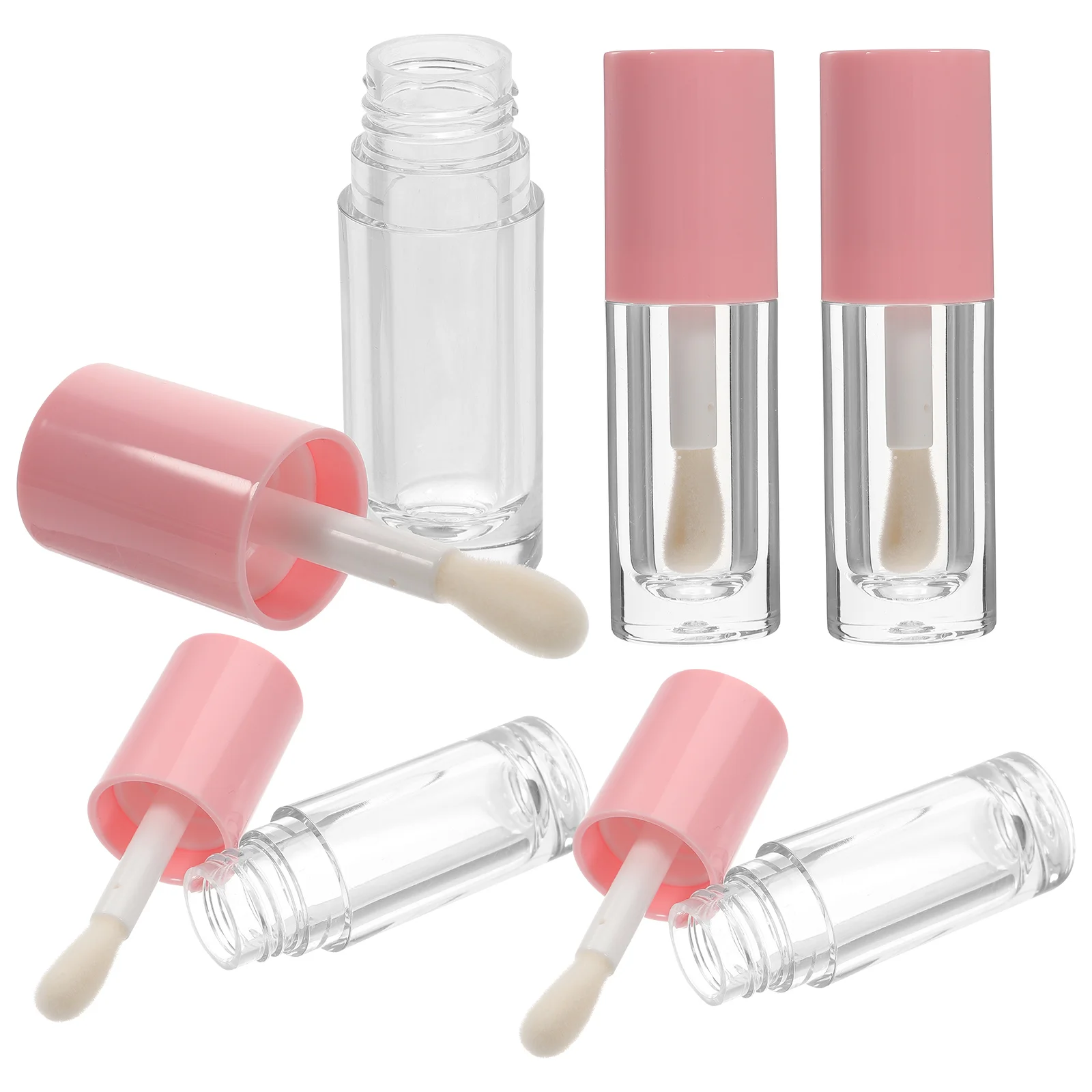 

Lip Gloss Tube Bottles Mini Tubes Balm Empty Lipstick Bulk Containers with Wand Tint