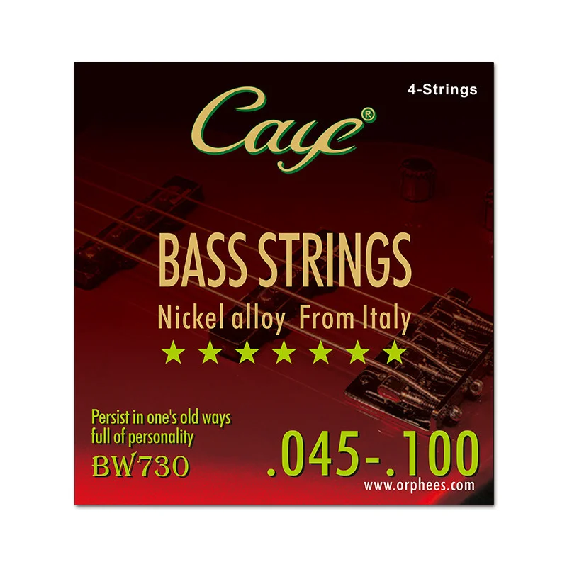 Guitar Strings Caye Crossing 4/5/6 String Electric Bass Guitar Strings Hexagonal Steel Core цена и фото