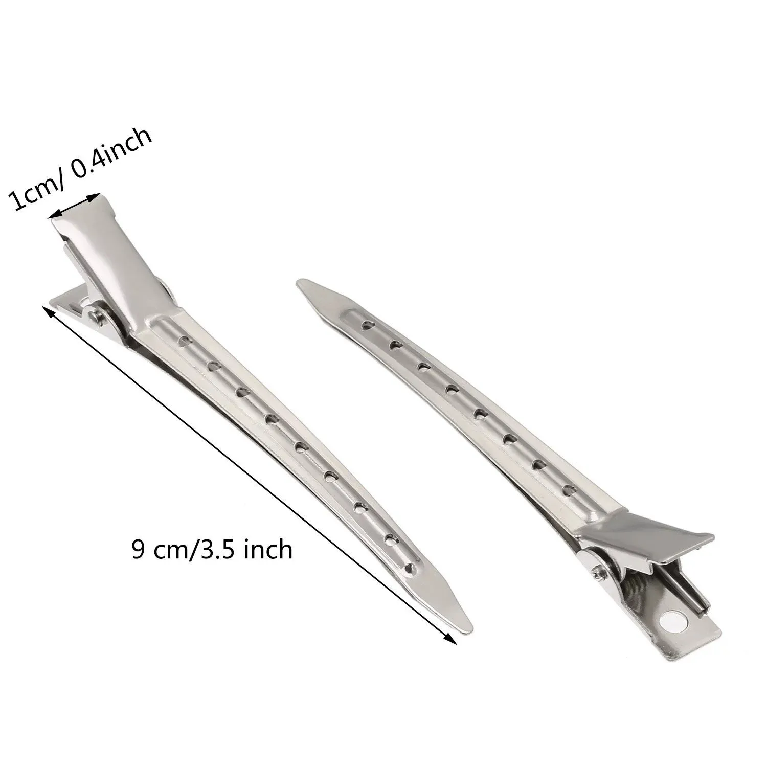 Enhance Your Style: Premium Metal Hairdressing Clips for Effortless Sectioning and Styling