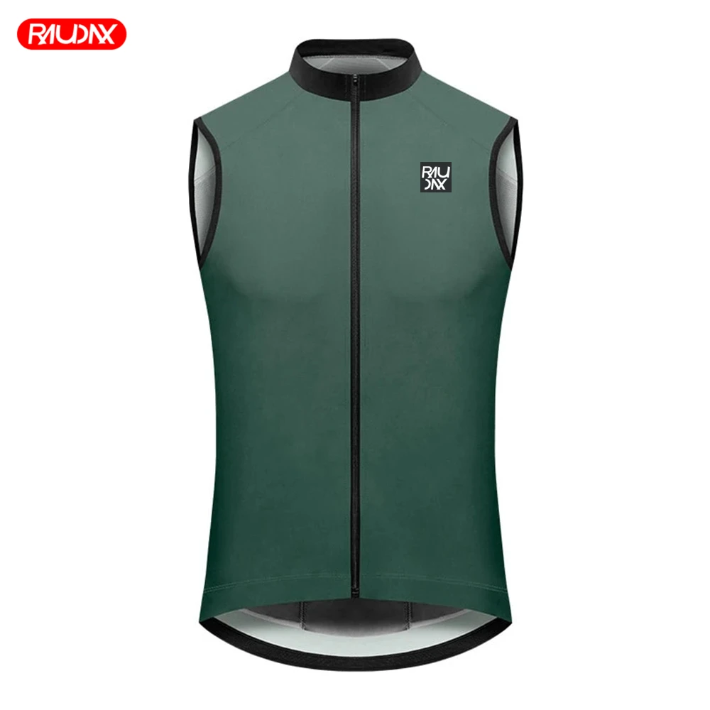 Raudax Thin and Light Sleeveless Cycling Jersey Windproof Cycling Vest Bike Bicycle Jersey Windproof Clothing Vest