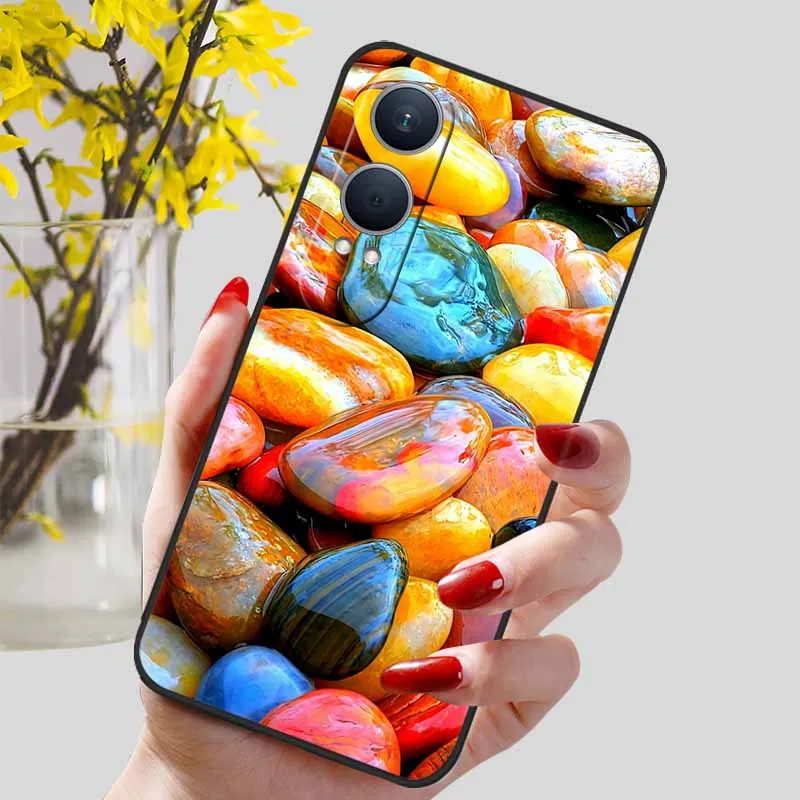 Luxury TPU Soft Silicon Shockproof Phone Case with Cute Cat Design