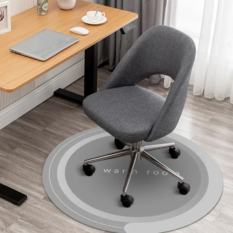Simple-Style-Computer-Chair-Floor-Mats-Diatomite-Round-Non-slip-Rugs ...