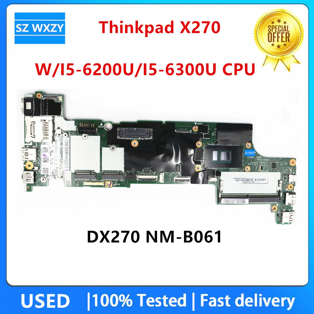 ForLenovoThinkpadX270LaptopMotherboardDX270NMB061I56200U