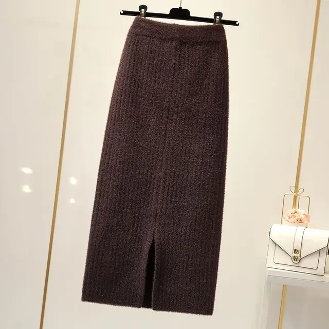 Pateekate Mink Velvet Skirt 2