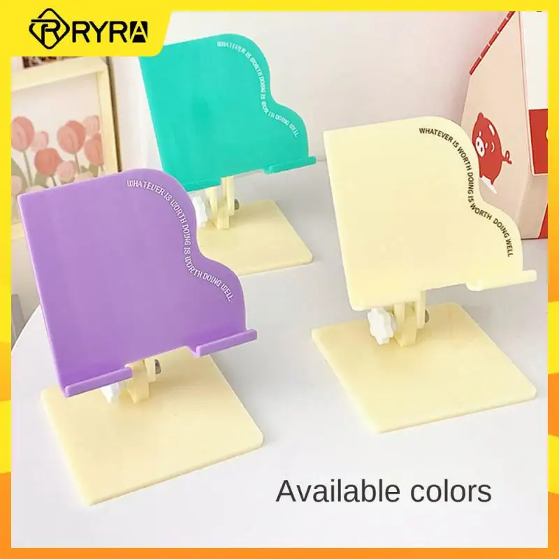 

RYRA Portable Tablet Mobile Phone Holder Creative Acrylic Desktop Stand Adjustable Lifting Stability Mobile Phone Bracket