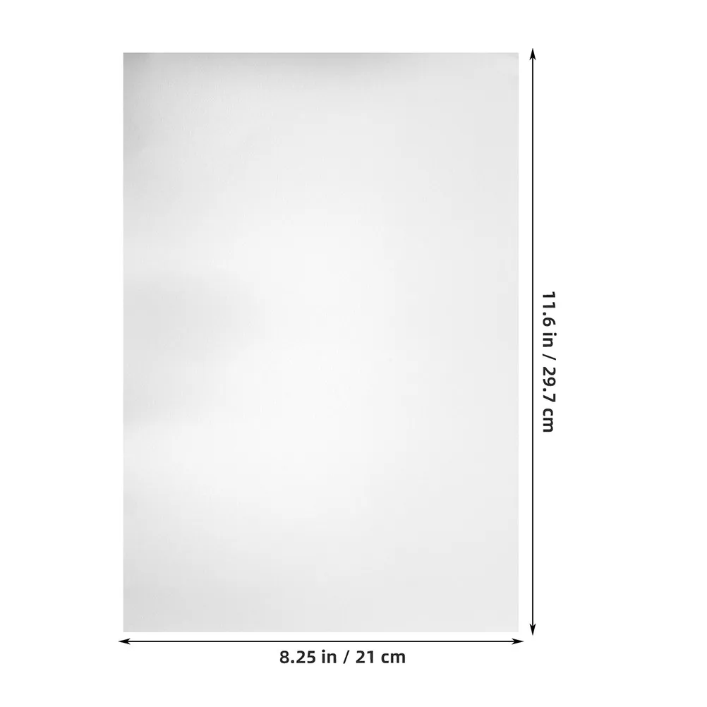 3Pcs 알루미늄 시트 블랭크 A4 레이저 조각 승화 금속 사인 DIY 공예 장식 보드 블랭크 사진 시트