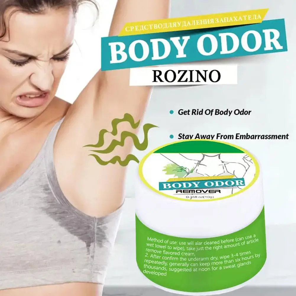 

10g Body Odor Sweat Deodor Cream For Women Removes Armpit Odor And Sweaty Lasting Aroma Skin Care Significant Effect Cream Y5Z4