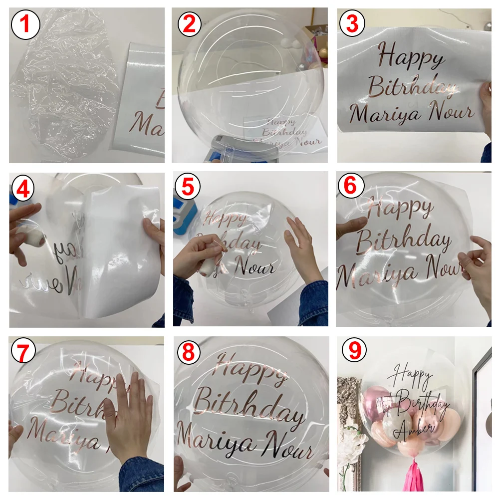 Adesivi di compleanno Unicorn Academy | Adesivi personalizzati per la festa di compleanno dei bambini Unicorn Academy - Italia