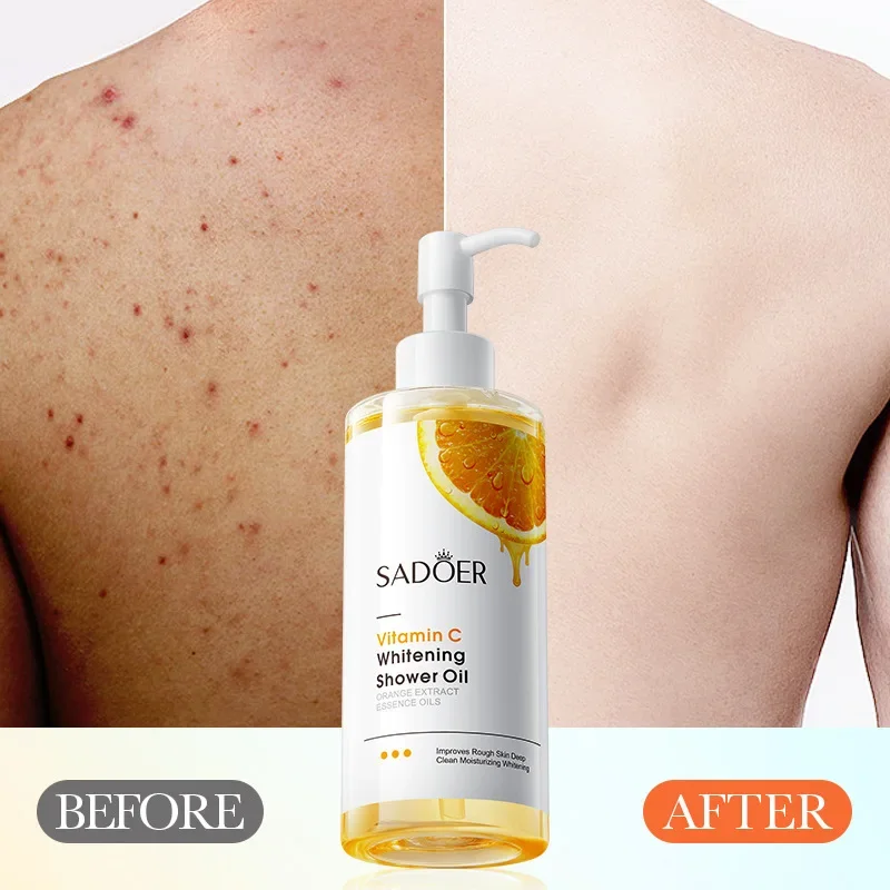 250Ml Vitamin C Whitening Cleansing Body Wash Whitening Shower Oils Beauty Health Body Cleansers