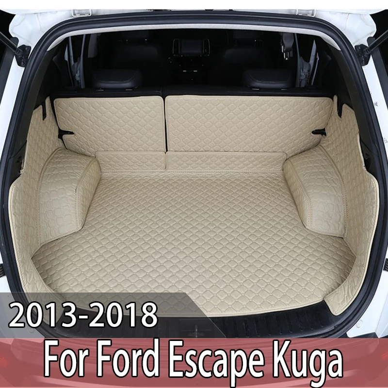 Fit For Ford Escape Kuga 3d 2013- 2015 2016 2017 2018 2019 Boot Mat ...