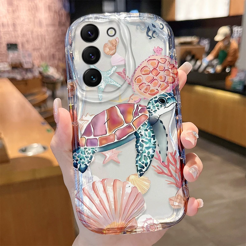 Sea Turtle Conch Protective Phone Case Cover