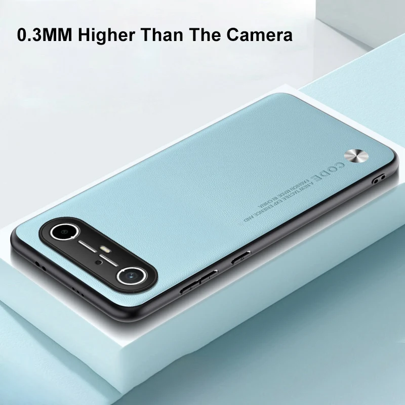 Luxury PU Leather Shockproof Phone Case with Full Protection