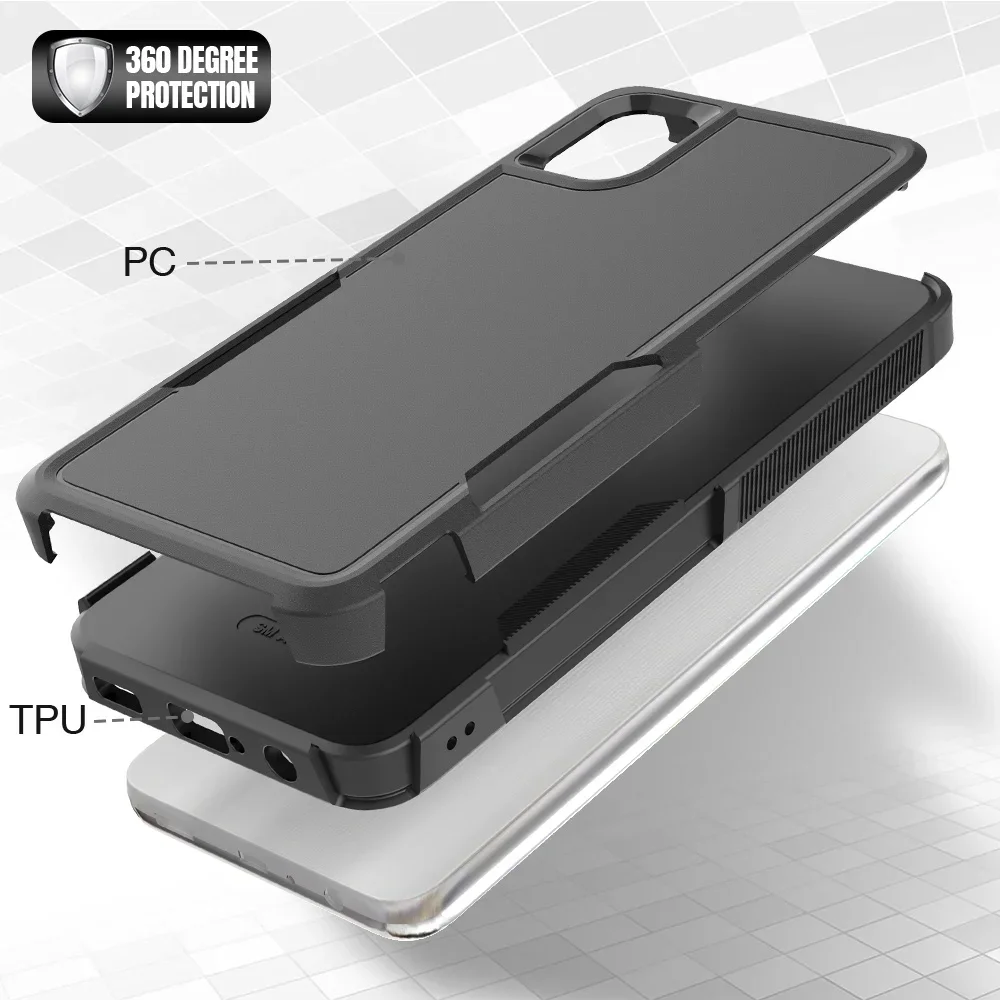 New Fashion Hybrid Armor Phone Case with Dual Protection
