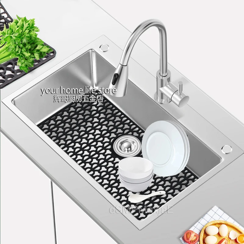 Siliconen gootsteen Mat, antislip siliconen gootsteen Protector