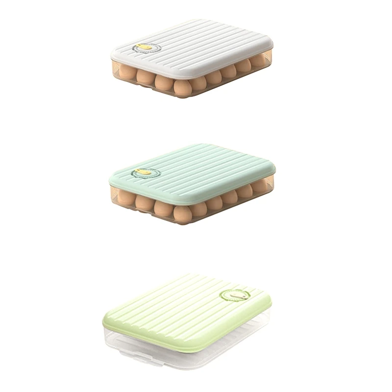 

Контейнер для яиц для холодильника, бытовая коробка для яиц, контейнер для хранения, прозрачная пластиковая коробка для хранения, коробка для хранения яиц