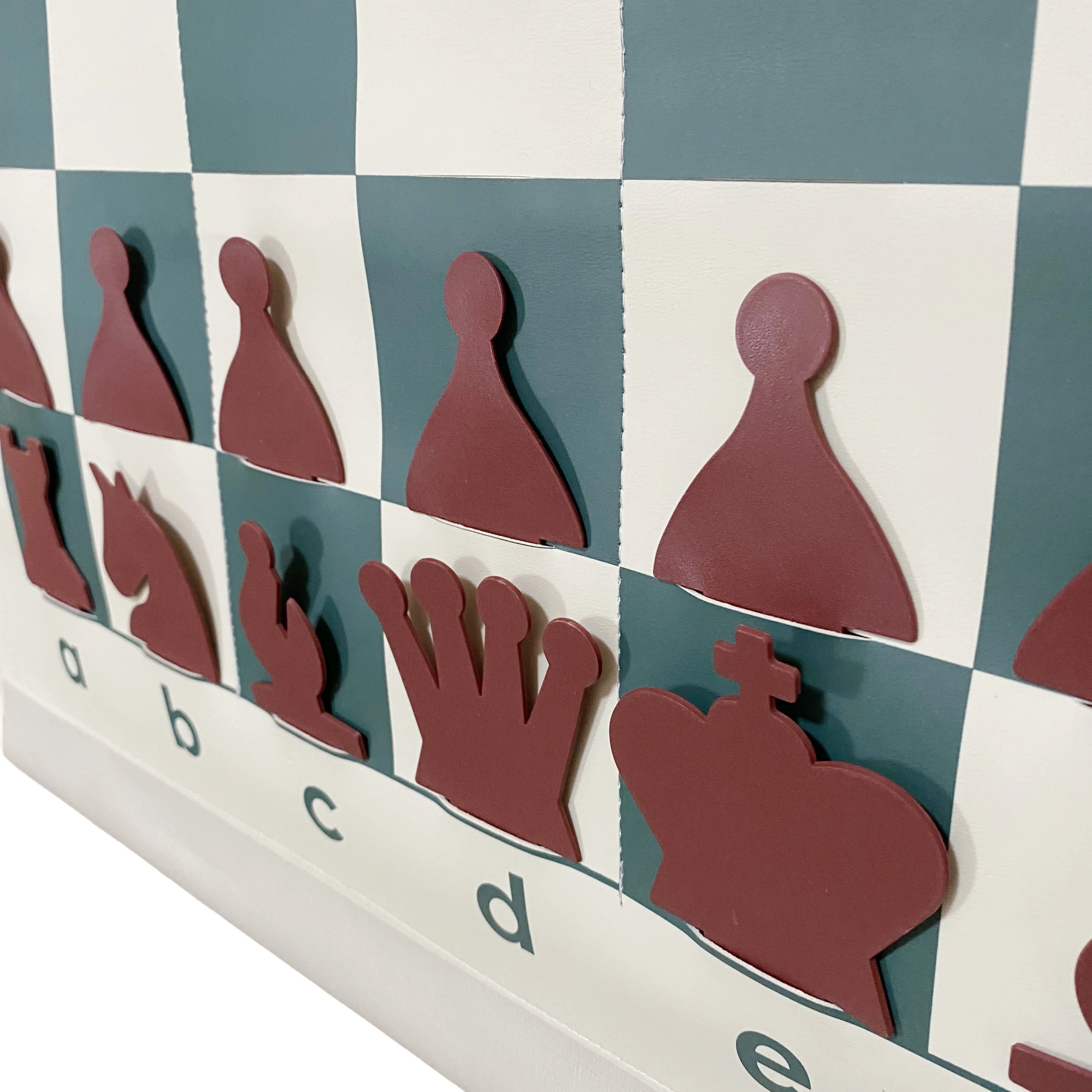 Wall Hanging Chess Demo Board 66cm-Chess Training Visual Aid, Coaching Tool, Teaching Board, School Display