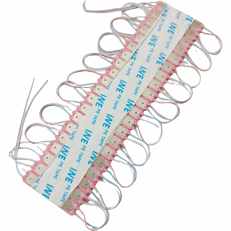 100pcs LED 모듈 라이트 2835 실내 옥외 주입 방수 기호 백라이트 DC12V 상점 광고 편지 간판 램프