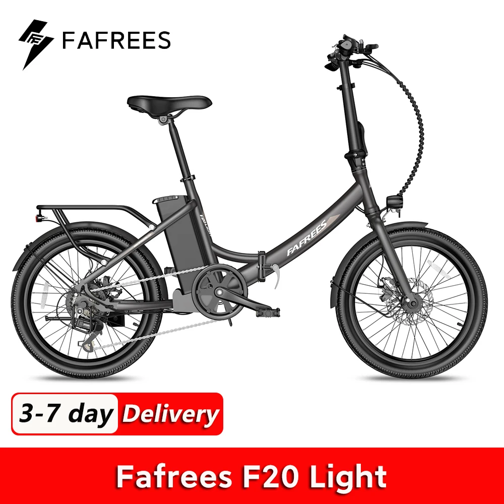 Fafrees F20 Bicicletta Elettrica Pieghevole Leggera 250W 36V 14.5Ah Mtb Mountain Bike Outdoor Ebike Per Adulti