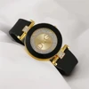 Women's Quartz Watches Silicone Strap Simplicity Rhinestone Design Female Casual Wrist Watch Fashion Luxury Brand Black DQG 5