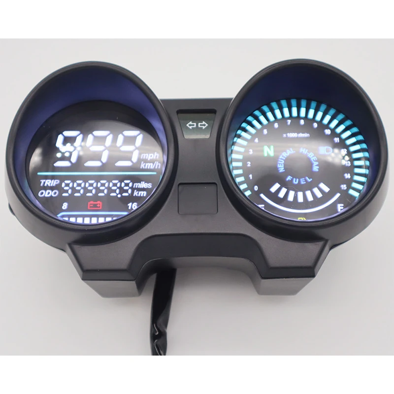 

Digital Dashboard LED Electronics Motorcycle RPM Meter Speedometer For Brazil TITAN 150 CG150 Fan150 2010 2012