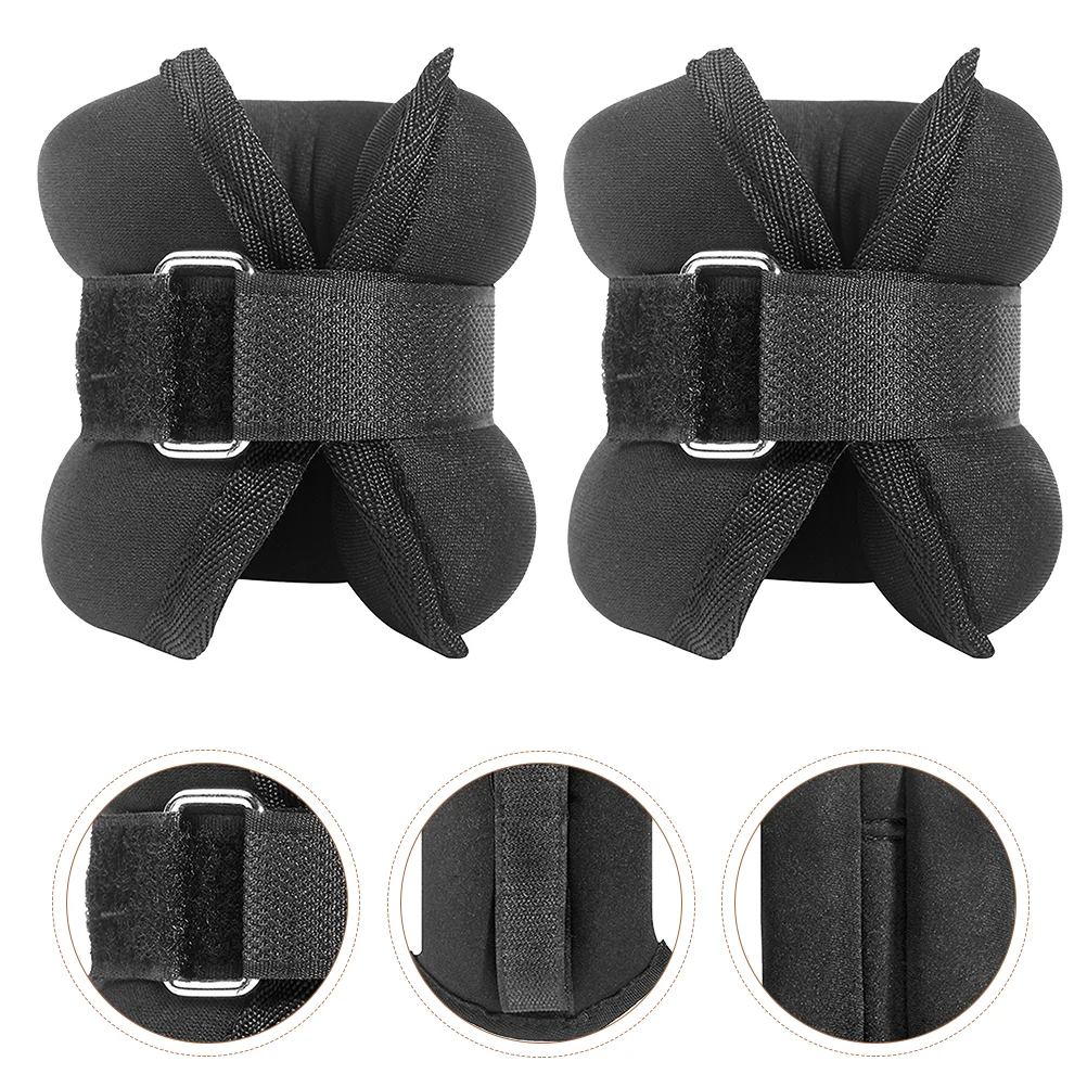 

Weight Training 2lb Ankle Weights Tied Hands Leg Adjustable Polyester Weighted Wristbands