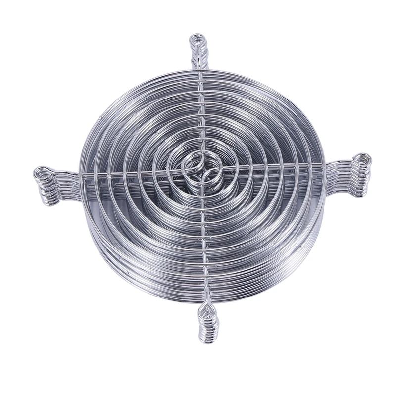 Computer PC Cooling Fan Mesh Cover Metal Fan Shield-120Mm 10Pcs