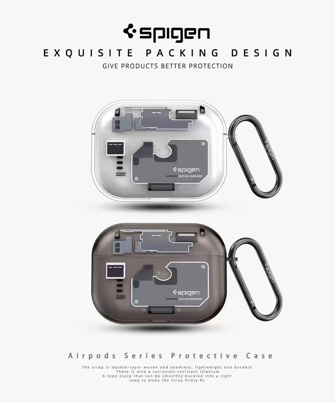 Spigen Zero One Technology Appearance Earphone Case Suitable For Airpods 3  Suitable For Airpods Pro 2 Generation 1/2 and Pro - AliExpress