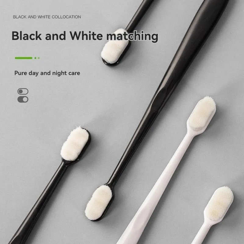 1 PCS Ultra-fine Ten Thousand Hair Soft Toothbrush Gums Protection Pregnant Women Children Small Head Toothbrush Oral Cleaning