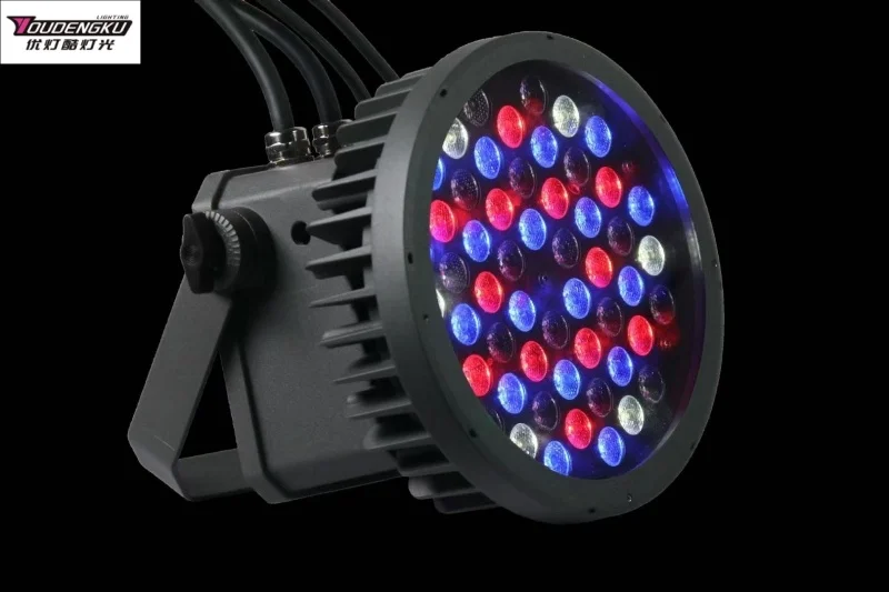 10 pieces waterproof led par light led par 54*3W rgbw outdoor led stage par can